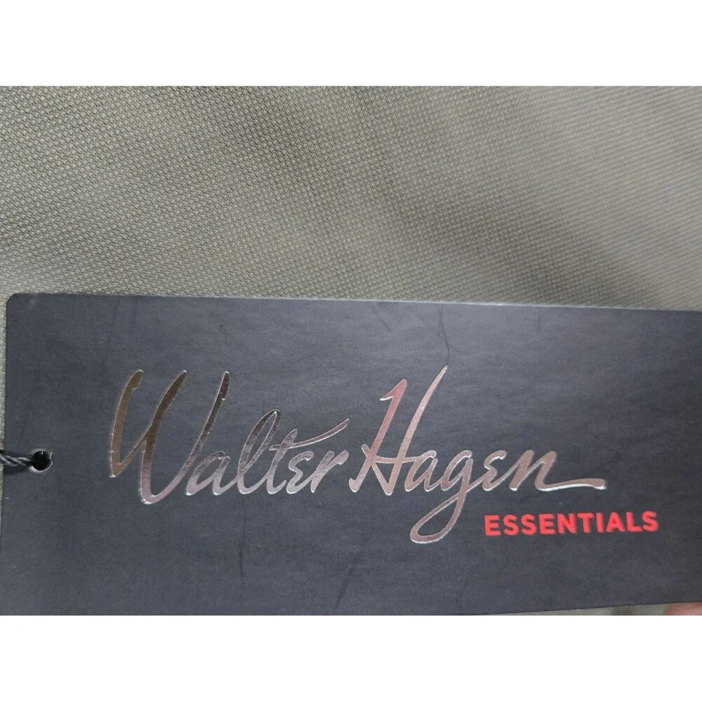 Walter Hagen Men's Size 42 Flat Front Green Cargo Shorts Golf Clubhouse NWT
